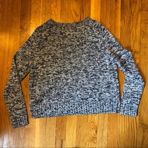 Dusty blue grey sweater.